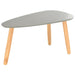 Coffee Tables 2 Pcs Grey Solid Pinewood Xnpxol