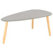 Coffee Tables 2 Pcs Grey Solid Pinewood Xnpxol