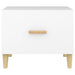 Coffee Tables 2 Pcs White 50x50x40 Cm Engineered Wood Noxibk