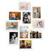 Collage Photo Frame for Picture 10 Pcs 10x15 Cm White Mdf