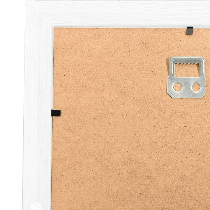 Collage Photo Frame for Picture 10 Pcs 13x18 Cm White Mdf