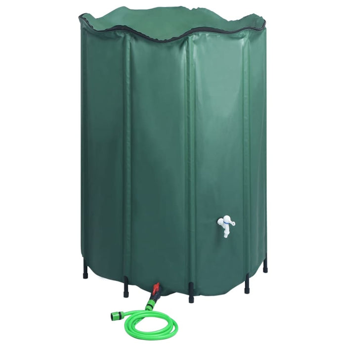 Collapsible Rain Water Tank with Spigot 1500 l Anlbk