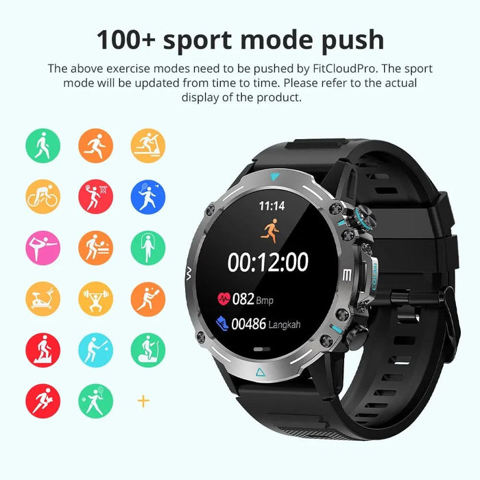 Colmi M42 Smartwatch 1.43 Amoled with 100 Sports Modes