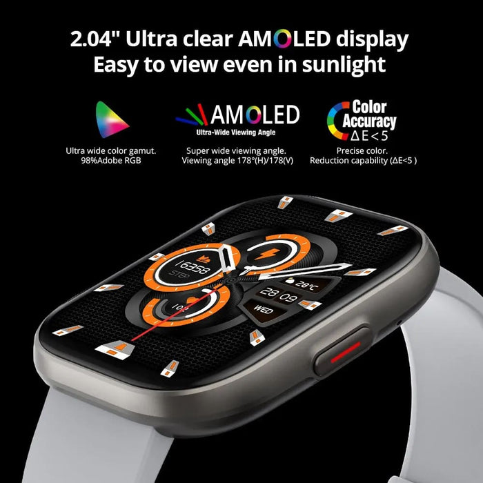 Colmi P68 Smartwatch 2.04 Amoled With 100 Sports Modes 7