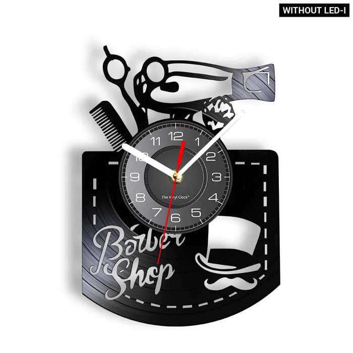 Colour Changing Hair Salon Clock