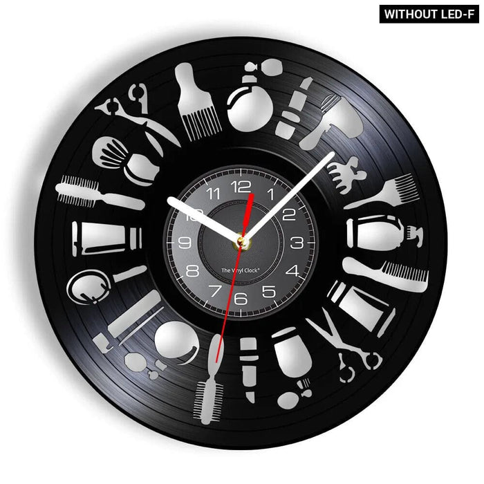 Colour Changing Hair Salon Clock