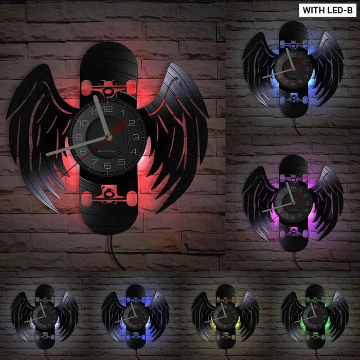 Colour Changing Hair Salon Clock