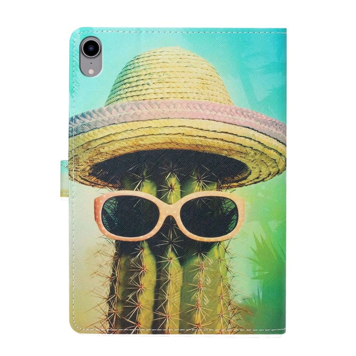 Coloured Drawing Pattern Flip Leather Smart Tablet Case