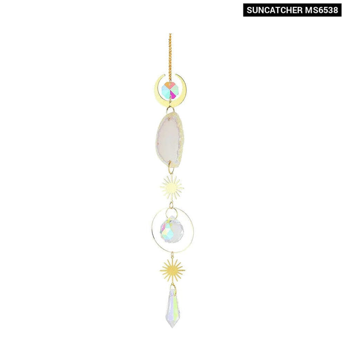 Colourful Agate Sun Catcher for Garden or Home