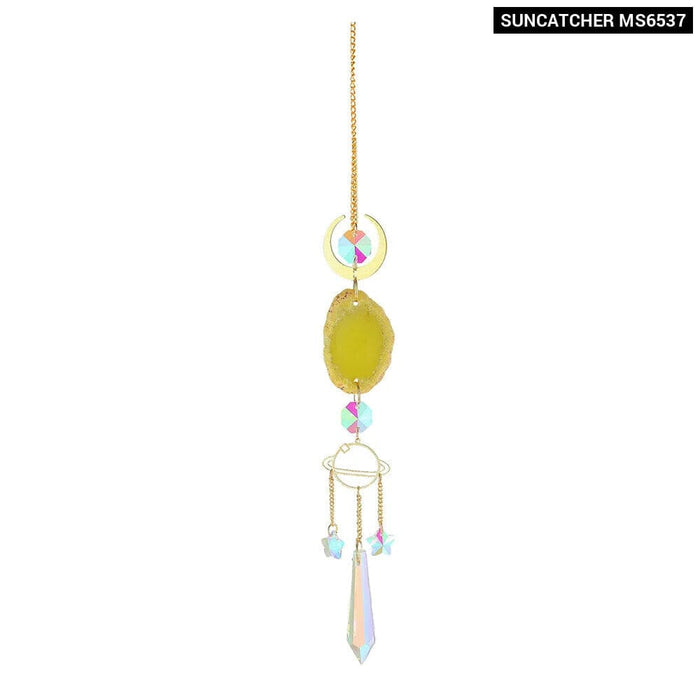 Colourful Agate Sun Catcher for Garden or Home