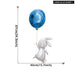 Colourful Balloons with Bunnies Wall Stickers for Kids Room