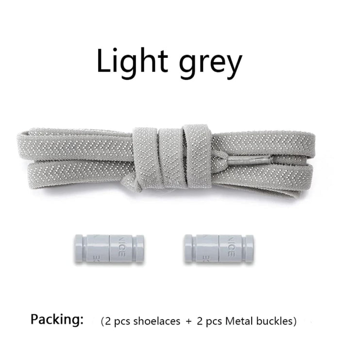 Colourful Capsule Lock Without Ties Elastic Sneakers Shoe