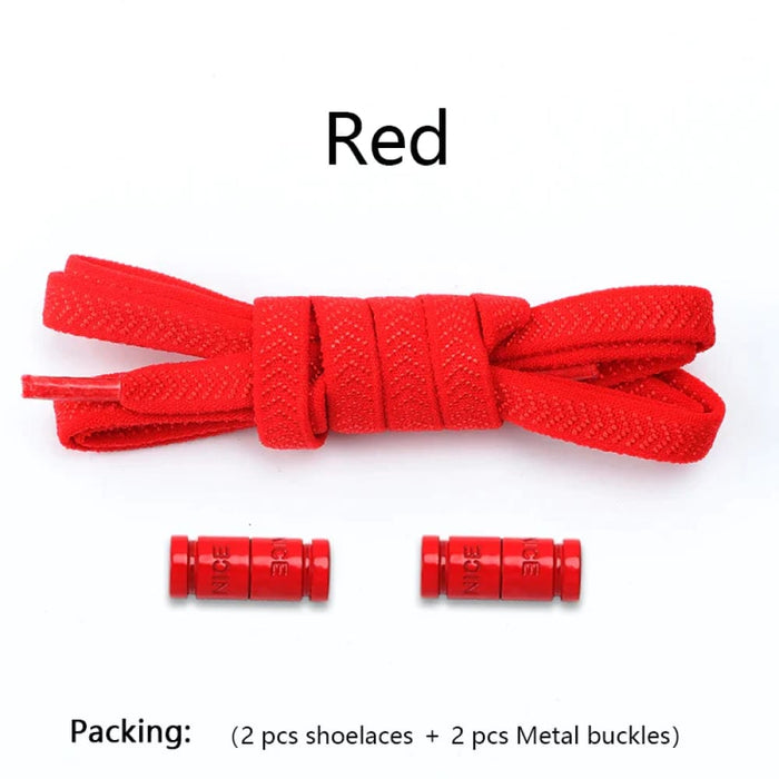 Colourful Capsule Lock Without Ties Elastic Sneakers Shoe