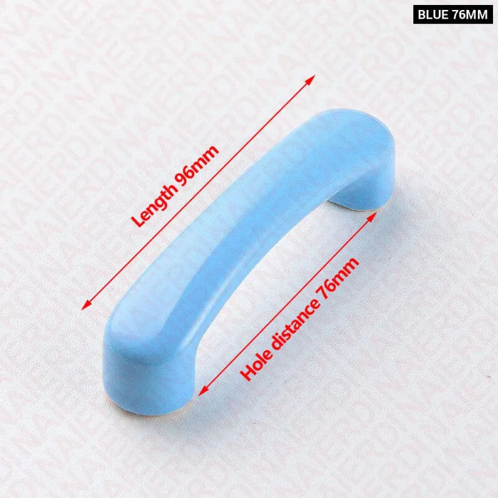 Colourful Cartoon Kids Cabinet Pulls For Wardrobe