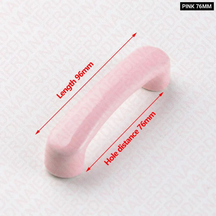 Colourful Cartoon Kids Cabinet Pulls For Wardrobe