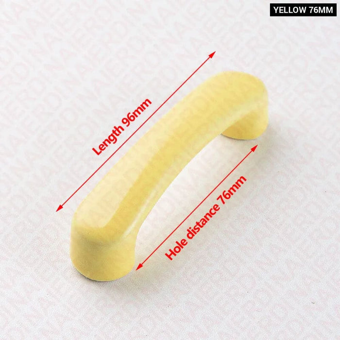 Colourful Cartoon Kids Cabinet Pulls For Wardrobe