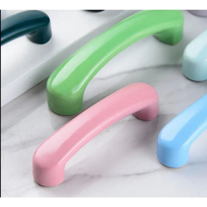 Colourful Cartoon Kids Cabinet Pulls For Wardrobe