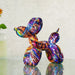 Colourful Resin Balloon Dog Figurines