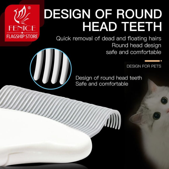 Pet Cat Comb Brush Professional Open Knot Rake Knife Hair