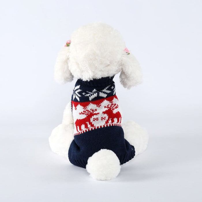 Comfortable Christmas Sweater for Puppy