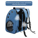 Comfortable Large Capacity Foldable Pet Backpack For Travel