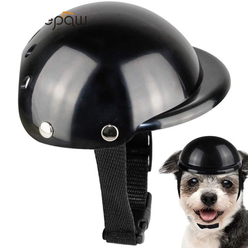 Comfortable Padded Dog Motorcycle Helmet Durable Stylish