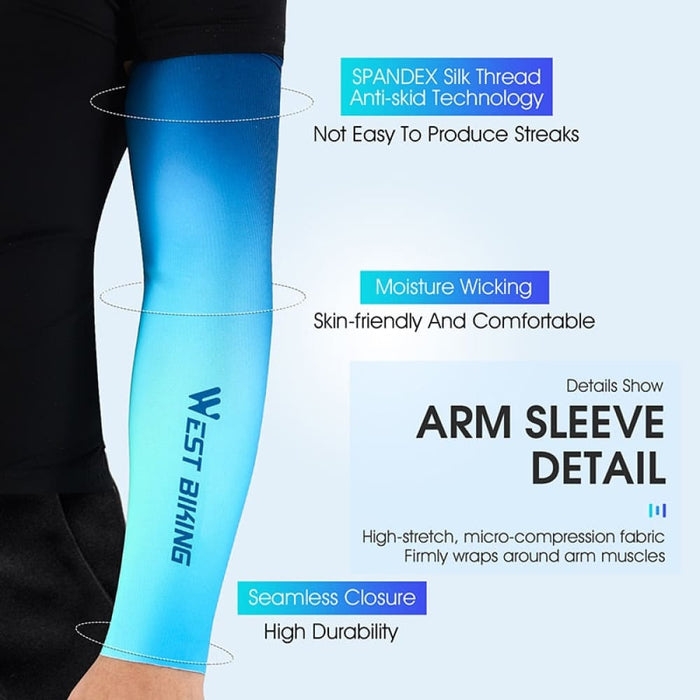 Comfortable Skin Friendly Uv Protection Arm Sleeves