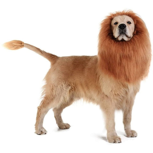 Comfortable Small Medium Large Dog Lion Mane Adjustable Wig