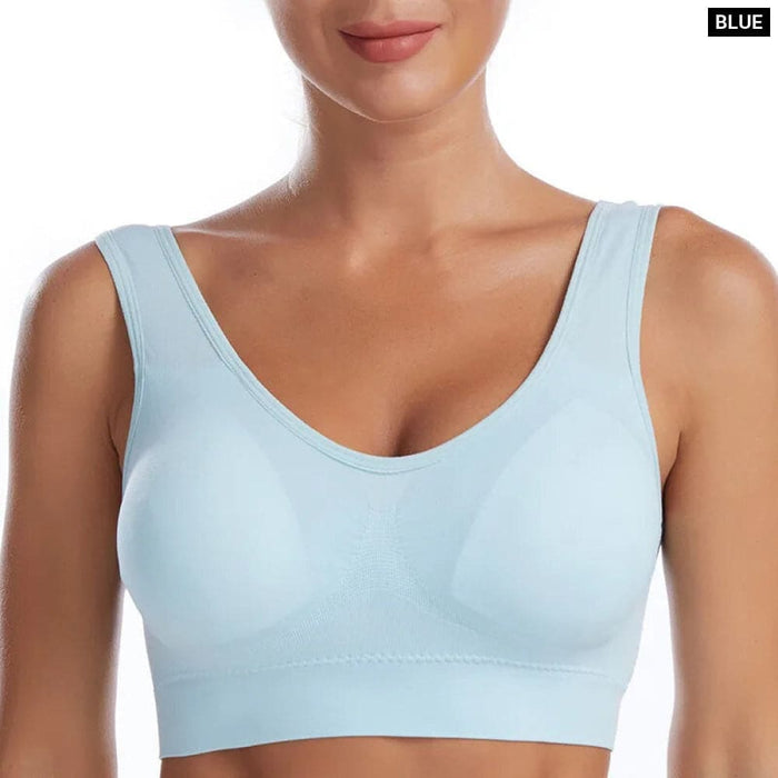 Comfy Seamless Plus Size Bralette for Active Women