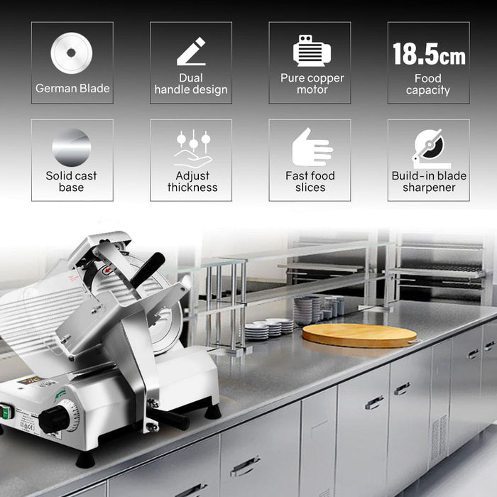 Commercial 10 Meat Slicer Food Cutting Machine Electric