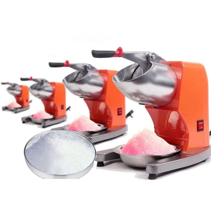 2x Commercial Electric Ice Shaver Crusher Slicer Machine