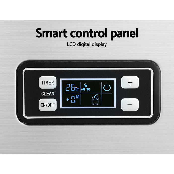 Commercial Ice Maker Machine 45kg Cube Tray Bar Stainless