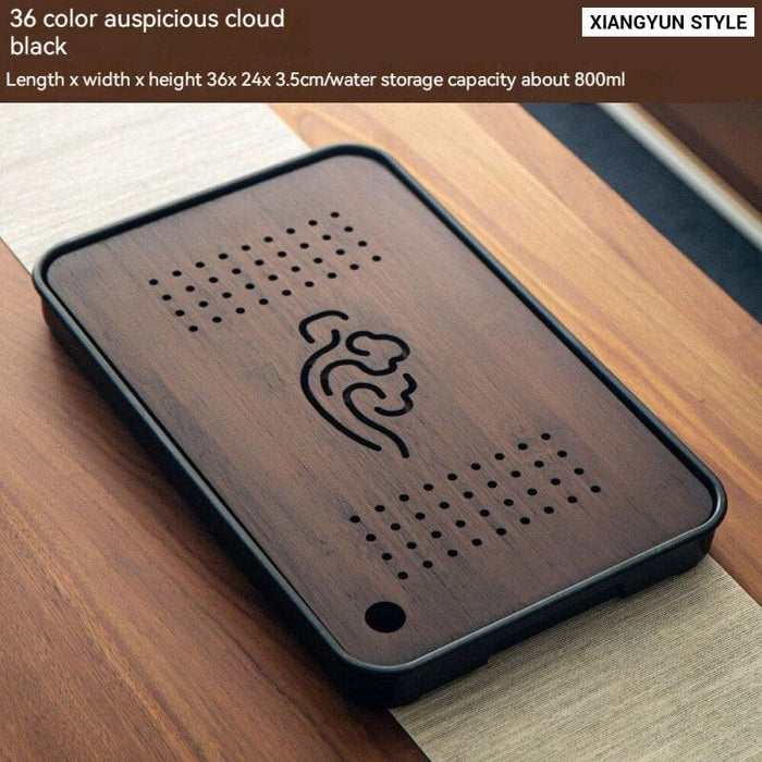 Compact Bamboo Tea Tray for Kung Fu Set