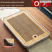 Compact Bamboo Tea Tray for Kung Fu Set