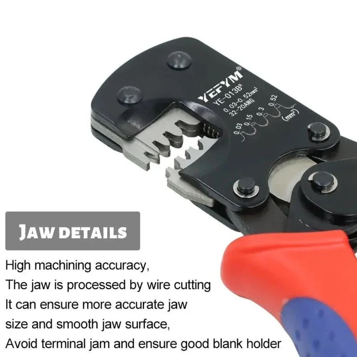 Compact Crimp Tool For Micro Connectors