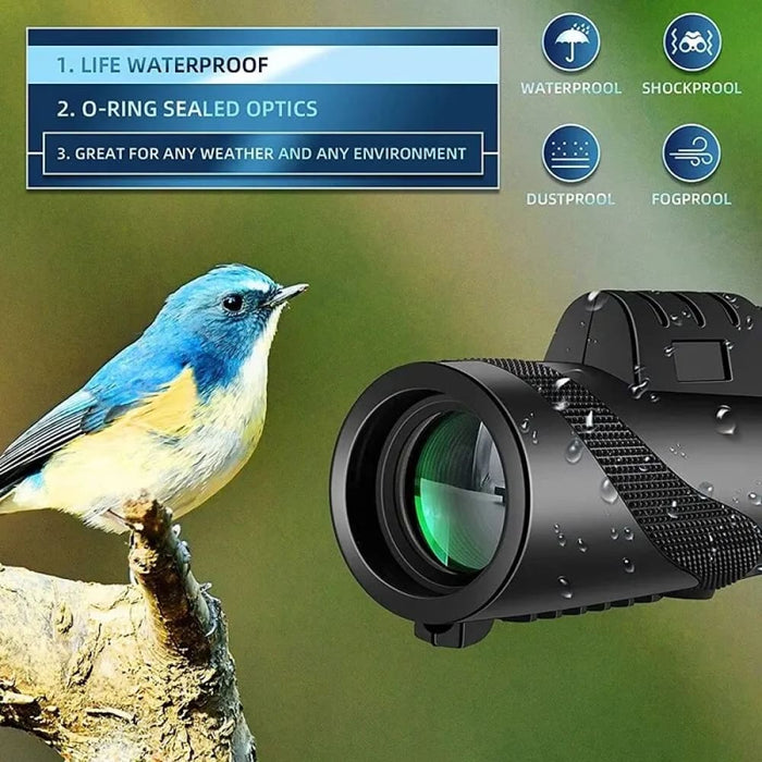 Compact Hd Telescope For Hunting And Travel