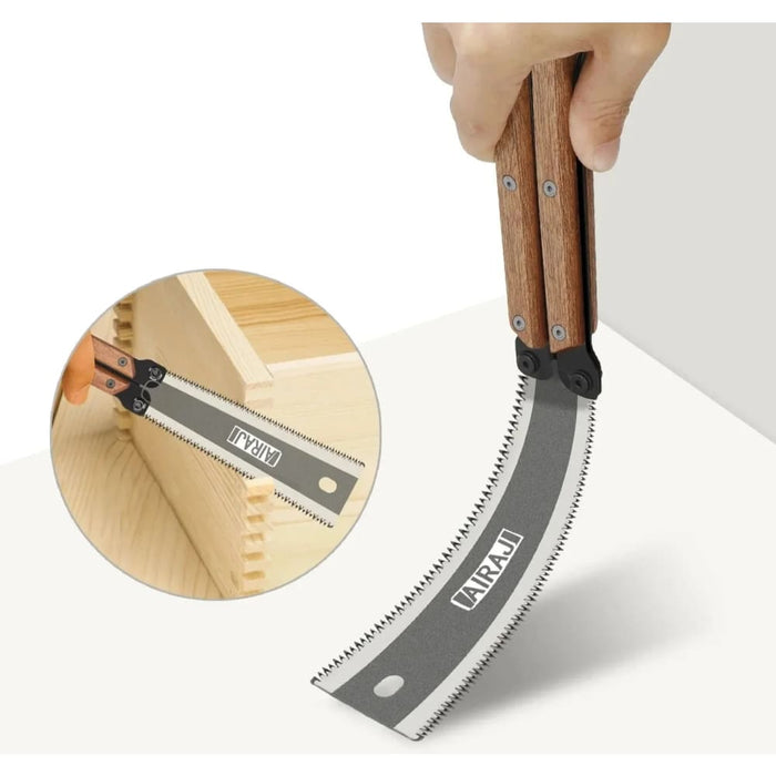 Compact Japanese Garden Saw For Woodworking