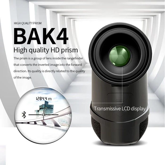Compact Laser Rangefinder for Golf and Hunting