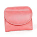 Compact Rfid Blocking Leather Coin Purse For Women