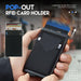 Compact Rfid Metal Card Holder Wallet