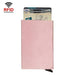 Compact Rfid Metal Card Holder Wallet