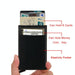 Compact Rfid Metal Card Holder Wallet