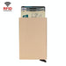 Compact Rfid Metal Card Holder Wallet