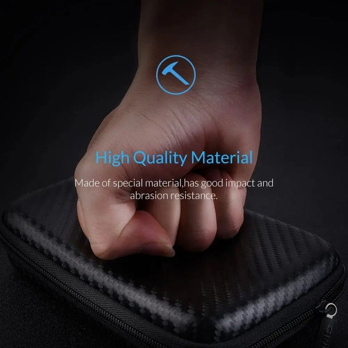 Compact Storage Bag for u Disk Data Cable Charger and More