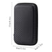 Compact Storage Bag for u Disk Data Cable Charger and More