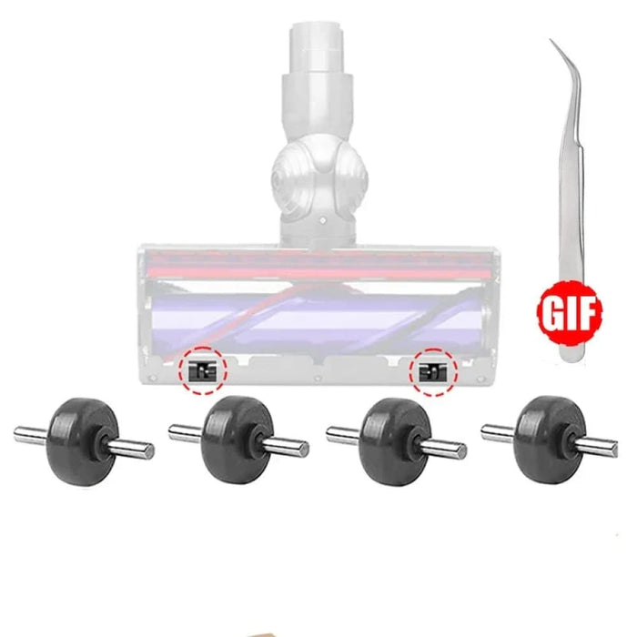 Compatible Soleplate Wheels for Dyson V6