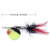 Composite Metal Sequin Fishing Lure For Freshwater Model