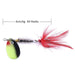 Composite Metal Sequin Fishing Lure For Freshwater Model