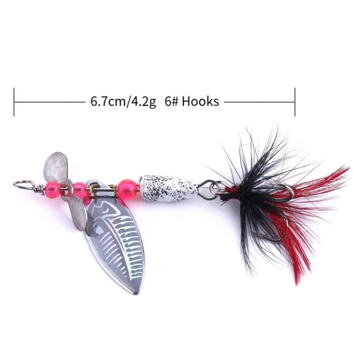 Composite Metal Sequin Fishing Lure For Freshwater Model
