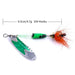 Composite Metal Sequin Fishing Lure For Freshwater Model